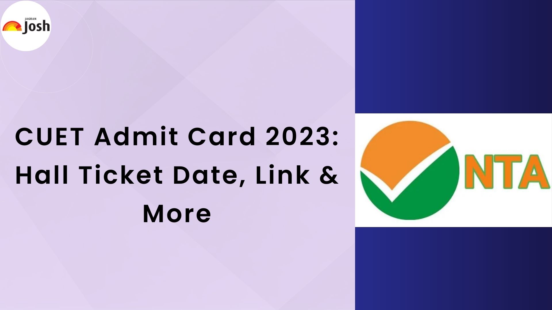 CUET Hall Ticket 2023 Download Call Letter Link, Steps